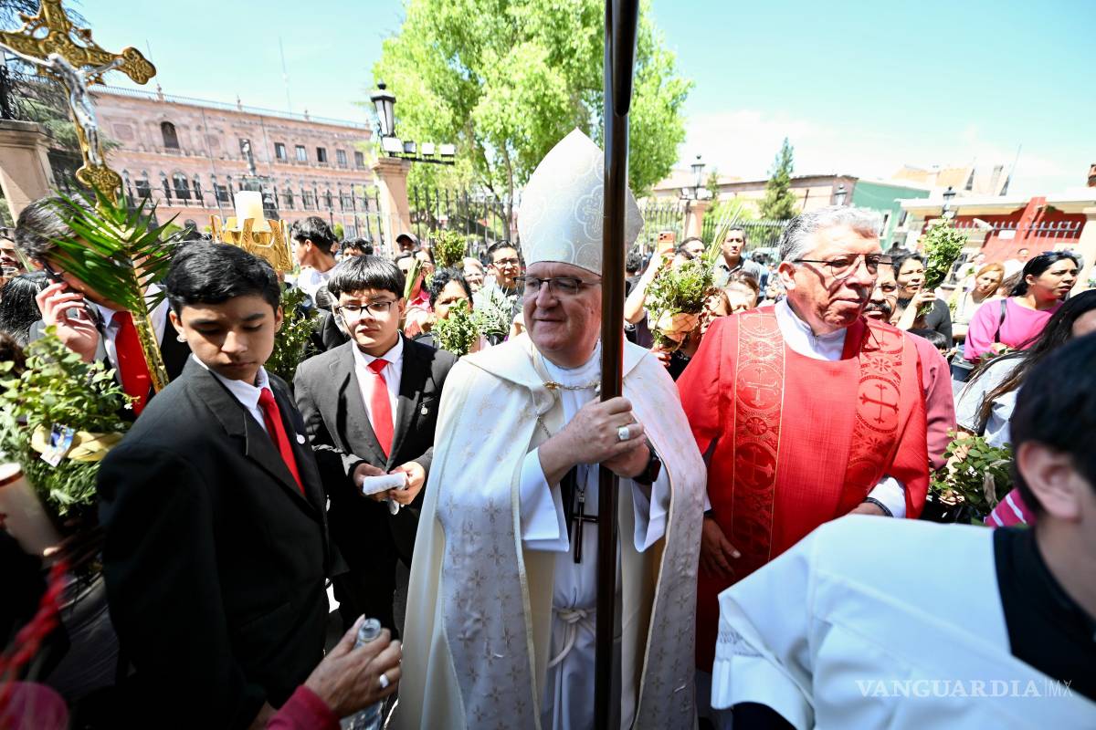 $!El Obispo Hilario González García encabezó la celebración litúrgica.