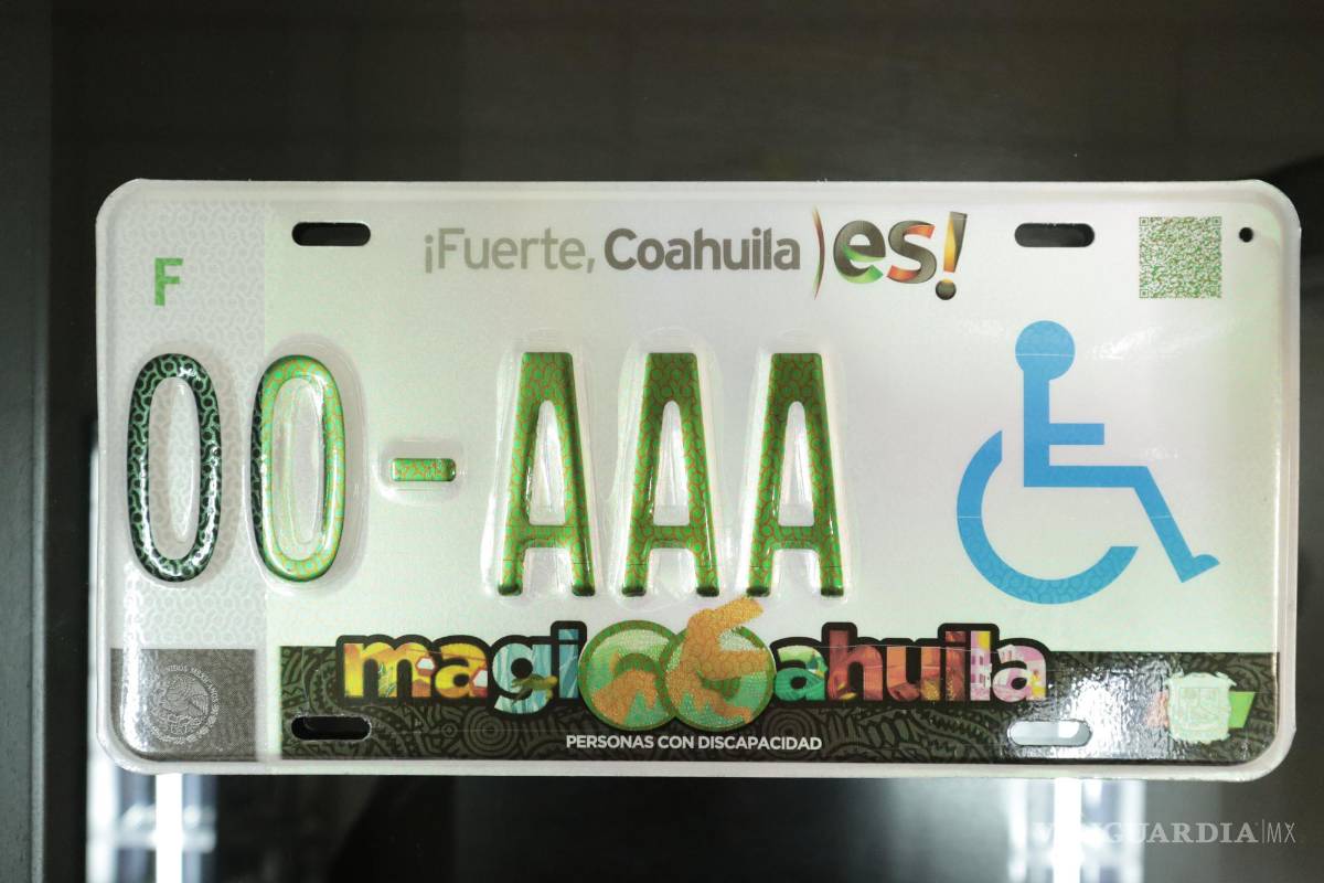 Coahuila: así se tramita el certificado para sacar las placas para personas con discapacidad