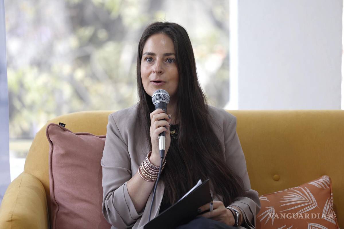 $!La cofundadora de Reinserta, Mercedes Castañeda durante la presentación del ‘Espacio Antenas', en Ciudad de México (México).