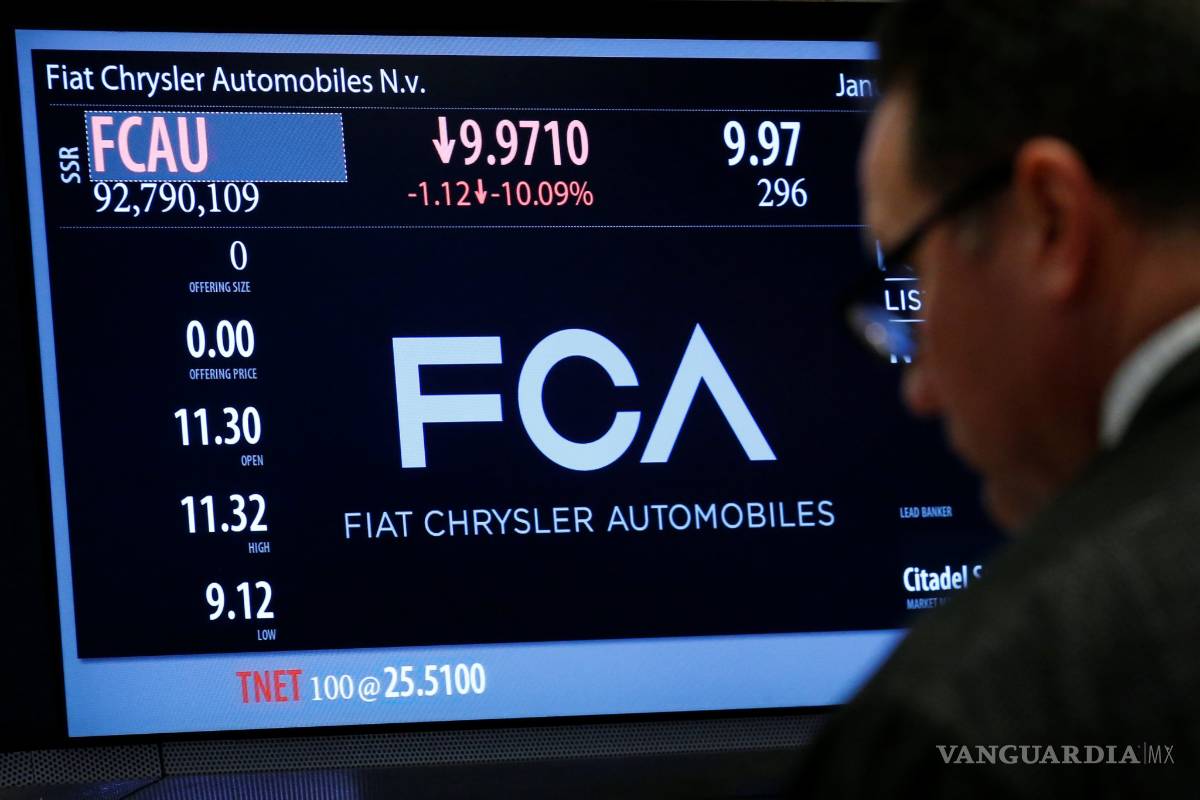 Demandará el Departamento de Justicia de EU a Fiat Chrysler por el ‘dieselgate’