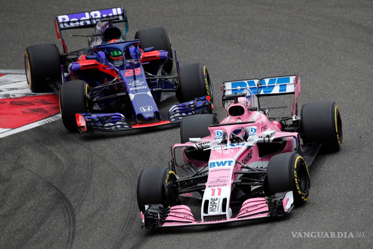 Termina “Checo” Pérez en décimo tercero en primera práctica libre de GP de China