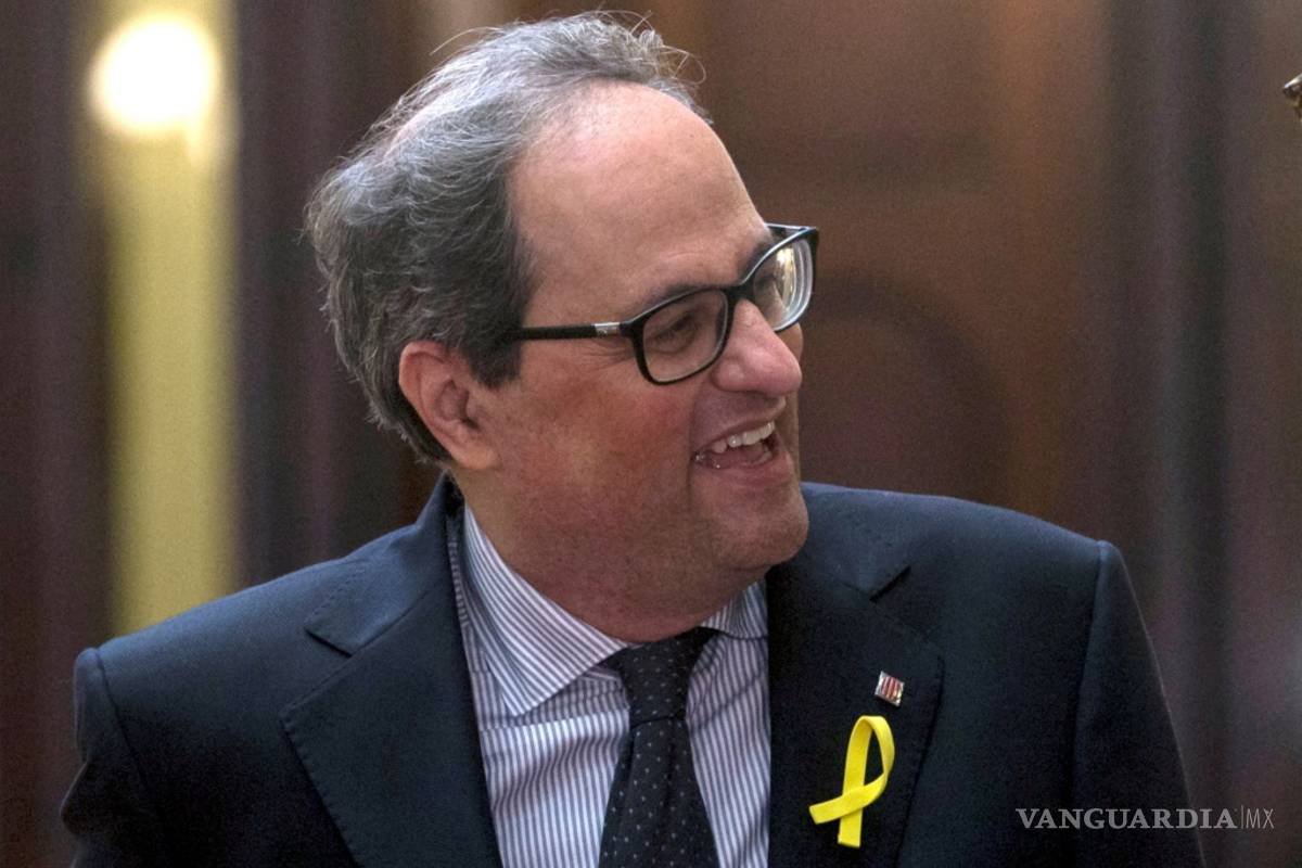 $!Renuncia Puigdemont a la presidencia de Cataluña y propone a Quim Torra