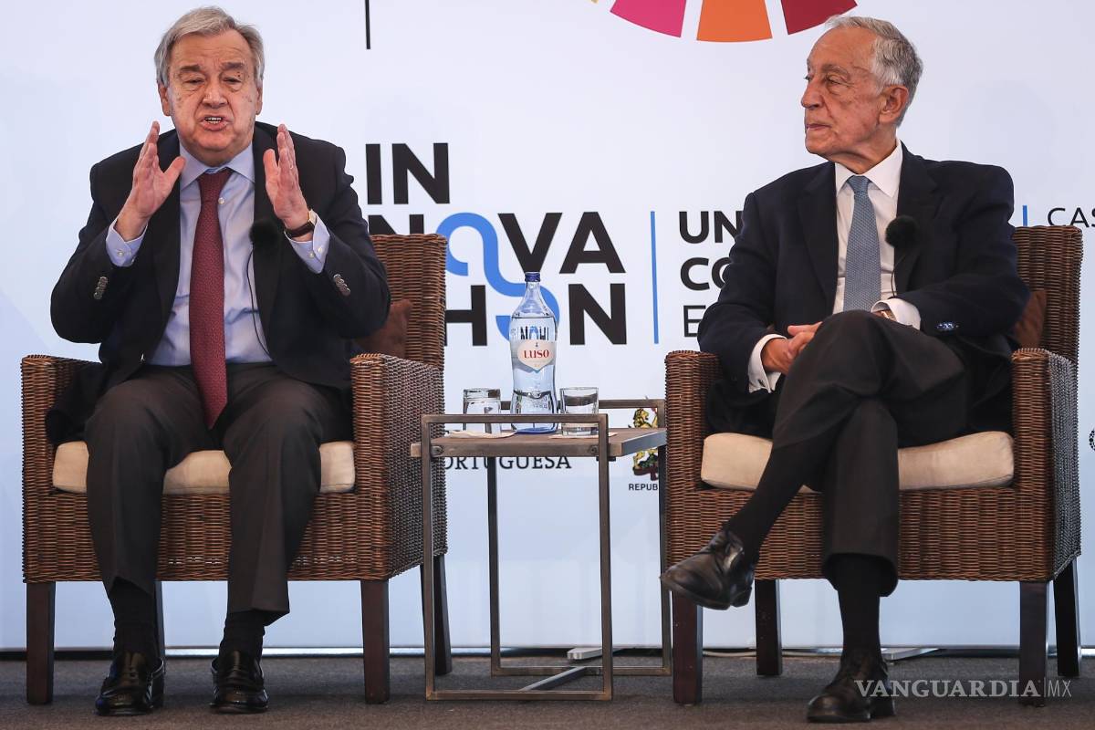 $!El presidente de Portugal, Marcelo Rebelo de Sousa (d), y el secretario general de la ONU, Antonio Guterres (i), en Cascais, Portugal.