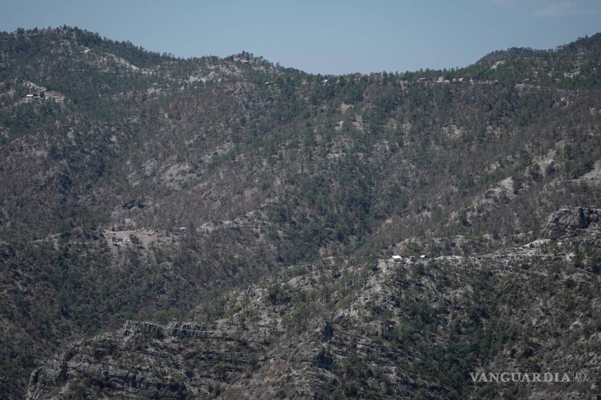 $!Casas salpican el paisaje montañoso en el área de Areponapuchi, México.