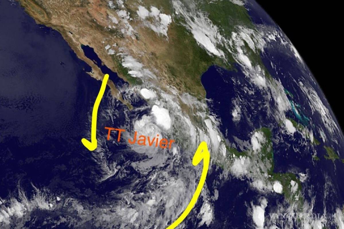 Se esperan fuertes lluvias en BCS y Sinaloa por tormenta Javier