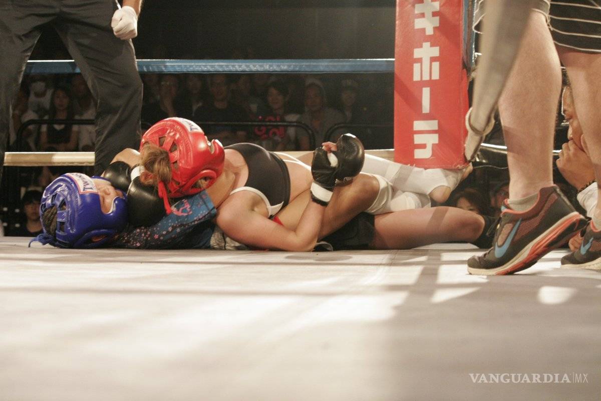 $!Niña de 12 años venció a mujer de 24 en la MMA de Japón