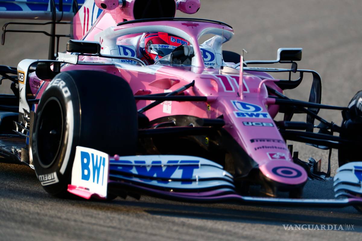 'Checo' Pérez superó a Lewis Hamilton en prácticas