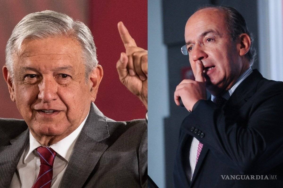 "No reconoce a quien discrepa": Calderón se lanza contra AMLO