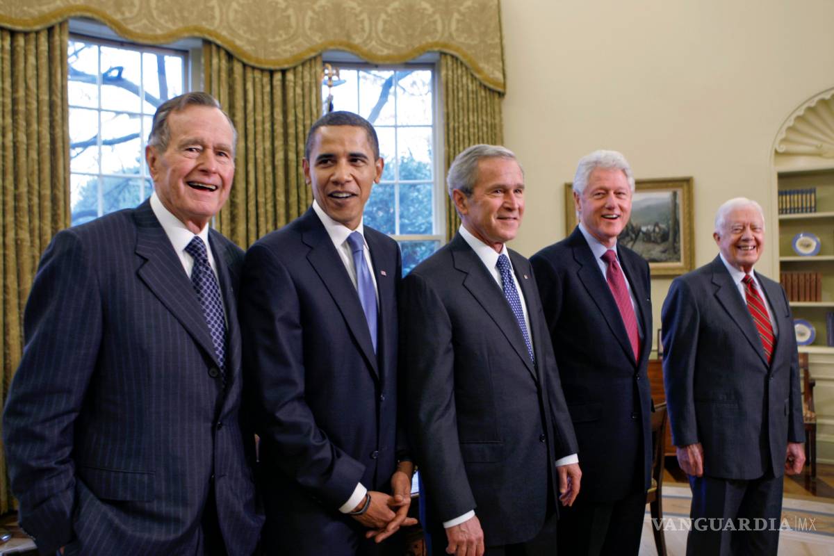 Sucesores de George H.W. Bush en la Casa Blanca subrayan su legado del político