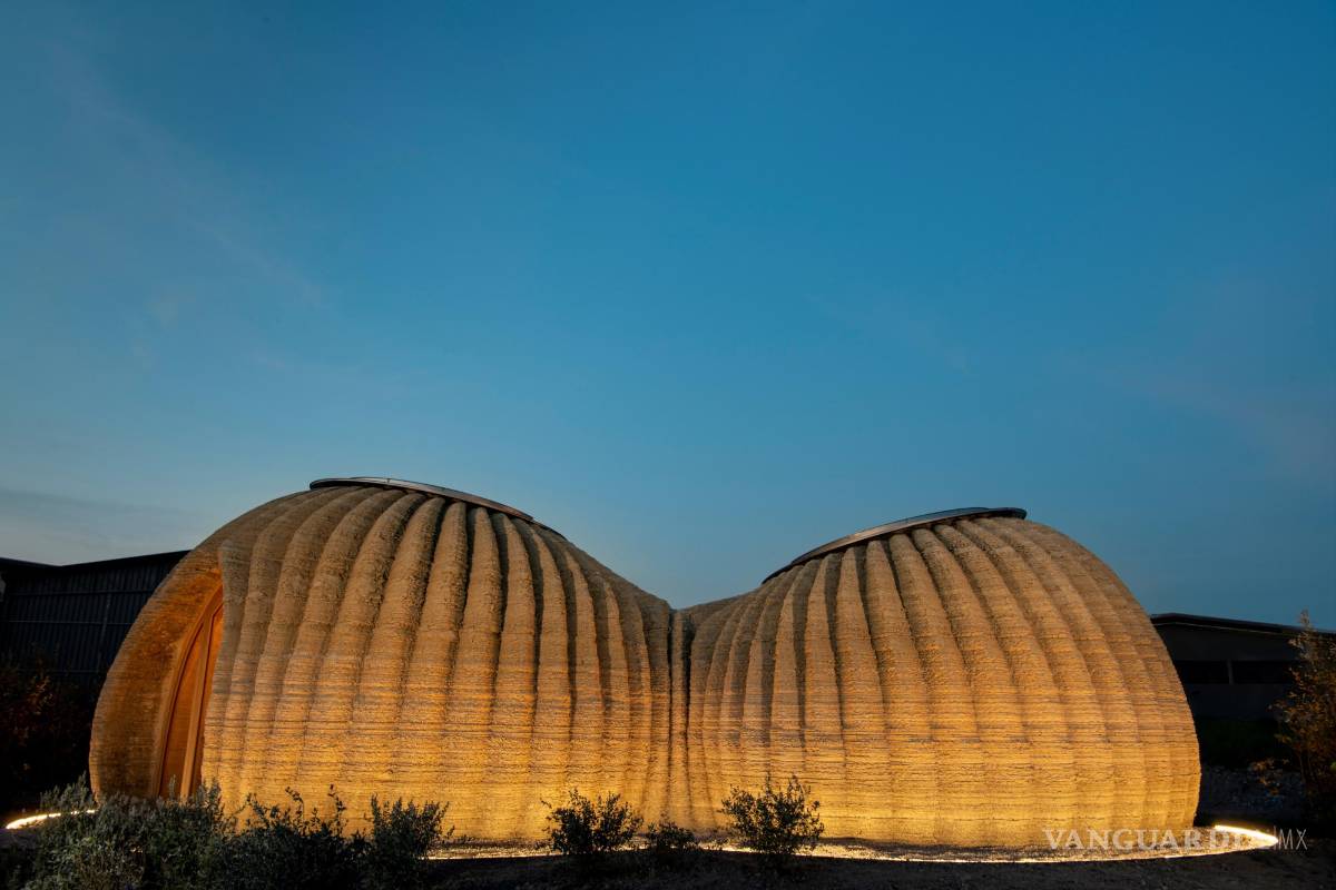 $!La casa TECLA,en una vista externa al amanecer. EFE/Ricardo Segura/MCA/Iago Corazza