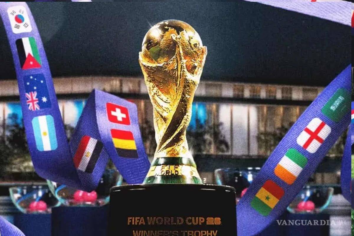 Ya viene el Sorteo del Mundial FIFA 2026... Fecha, hora, transmisión, bombos y todo lo que debes saber