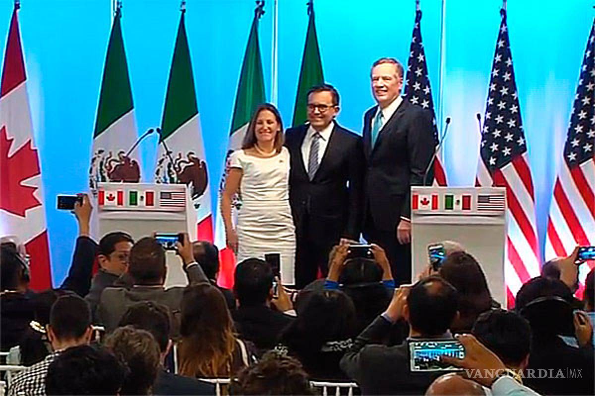 Se logran primeros avances de renegociación de TLCAN