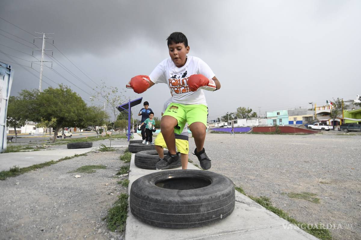 $!Los niños boxeadores de Saltillo (fotos)