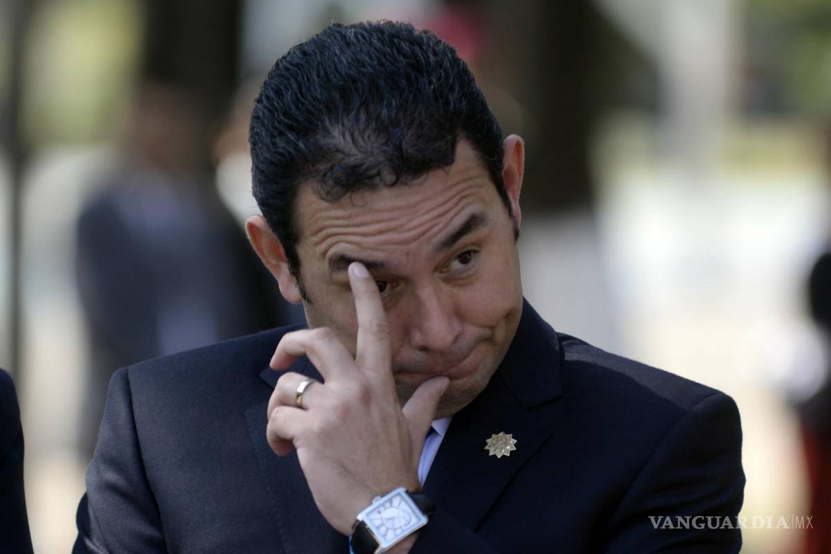 Autorizan antejuicio contra presidente guatemalteco