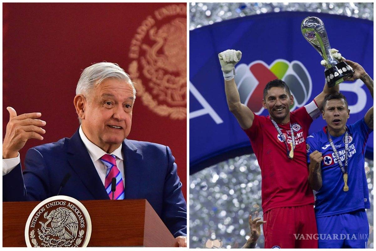 'Ya le tocaba al Cruz Azul, nunca se dieron por vencidos': AMLO