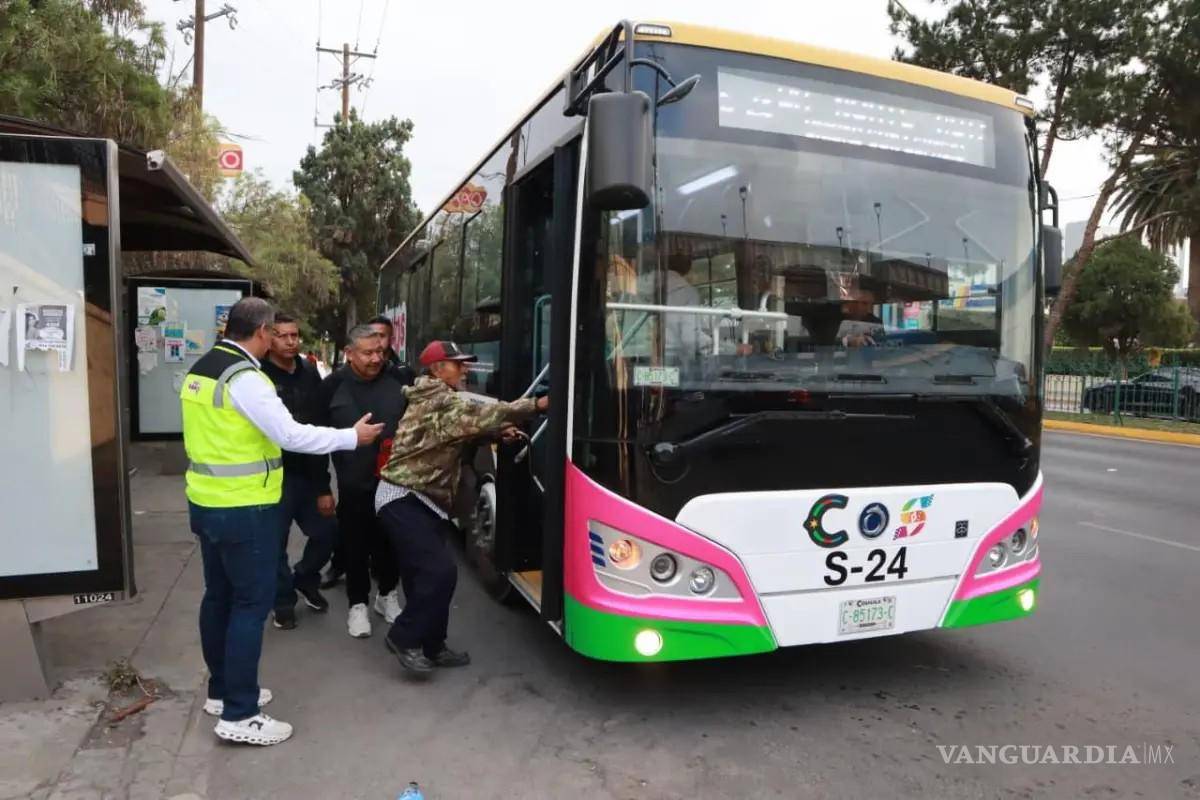 Saltillo: lista y por lanzarse, app de rutas del transporte público en tiempo real