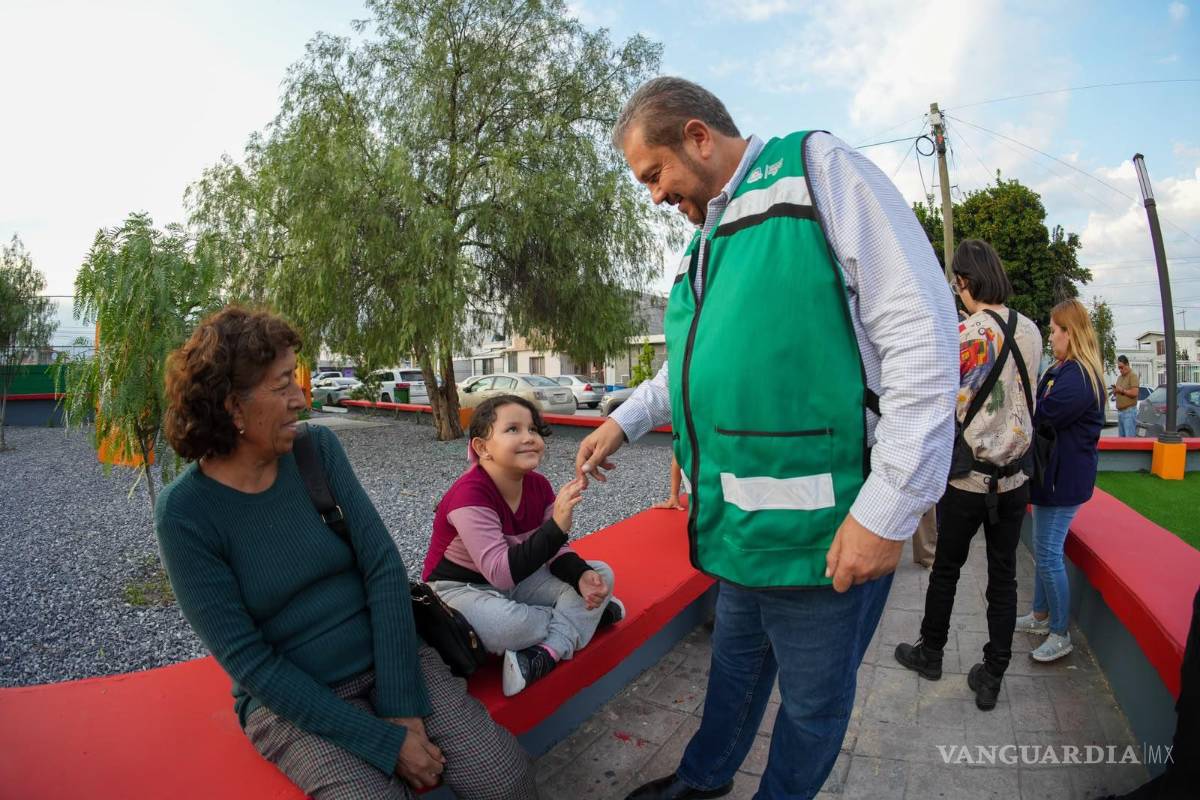 $!La recuperación de espacios públicos busca favorecer la convivencia y la integración entre los habitantes de Ramos Arizpe.