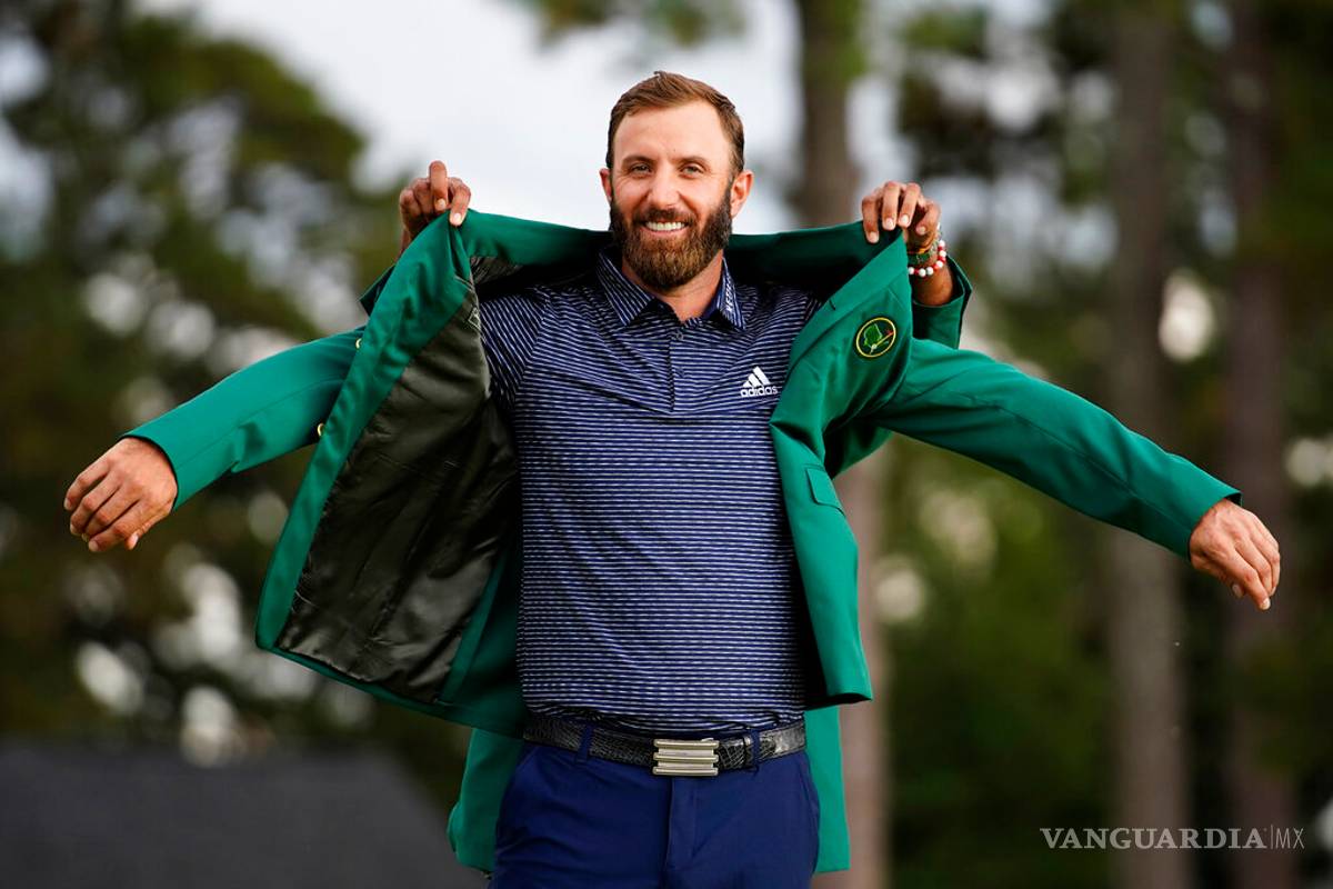 Dustin Johnson conquista el Masters de Augusta con récord incluido