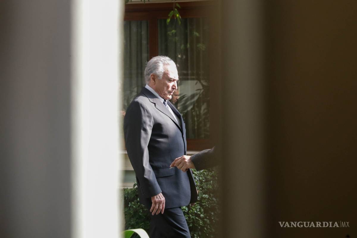 Michel Temer se entrega a la justicia de Brasil tras nueva orden de arresto