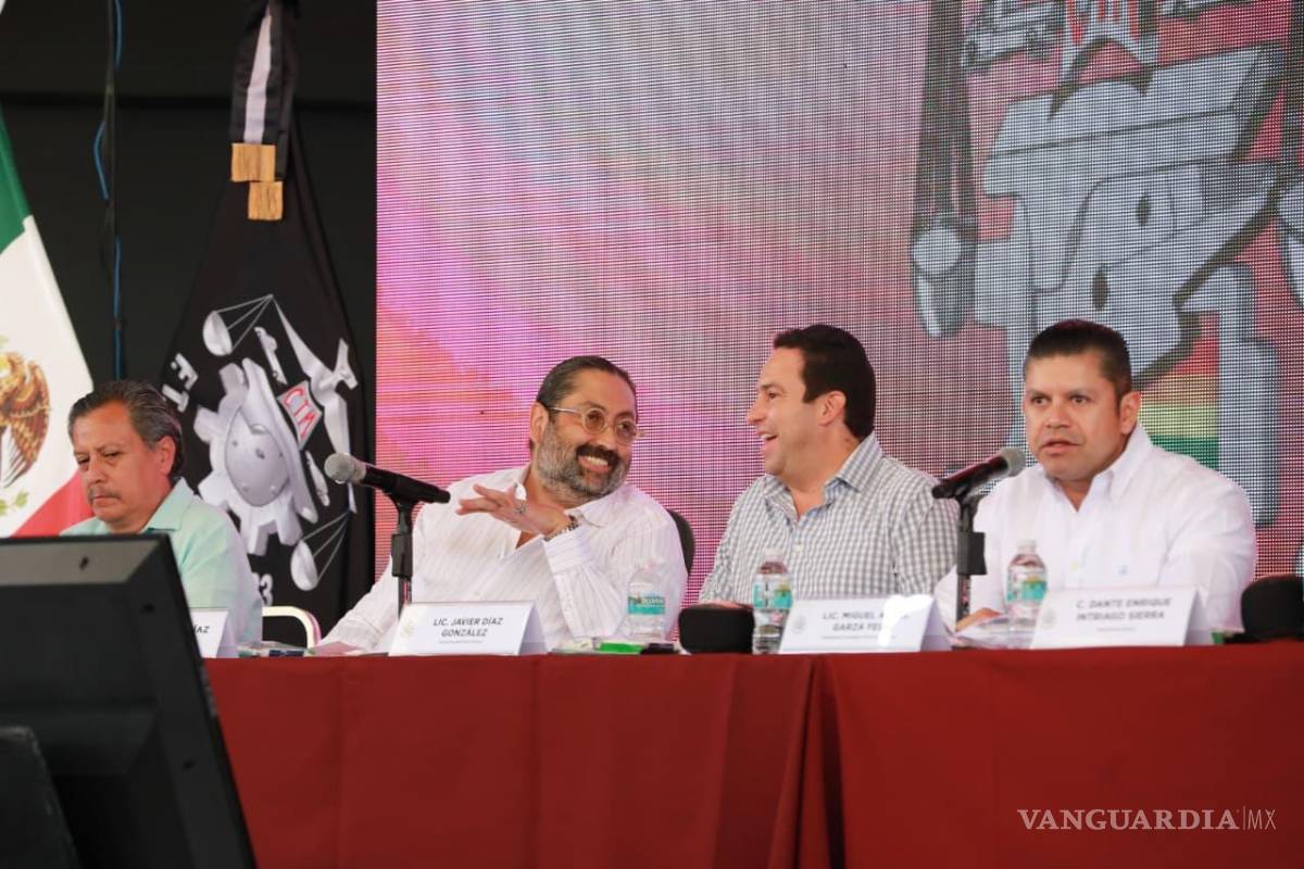 $!Autoridades municipales y representantes sindicales destacaron la coordinación para mejorar la seguridad y movilidad en Derramadero.
