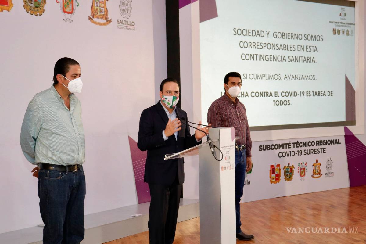 $!Anuncian Saltillo, Ramos Arizpe y Arteaga reapertura de gimnasios, albercas y bares