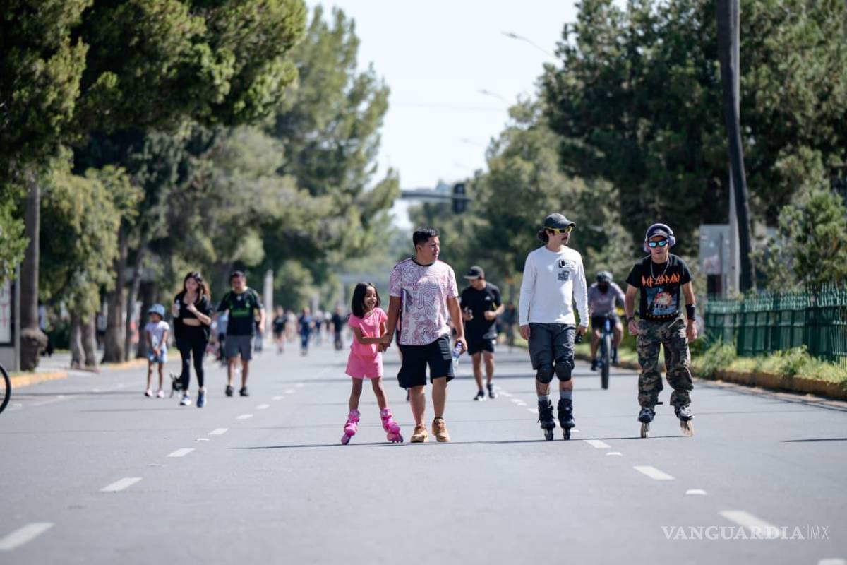 $!La Ruta Recreativa se lleva a cabo sobre el bulevar Venustiano Carranza.