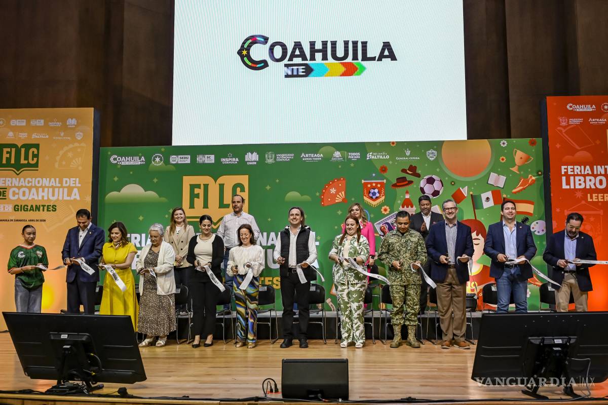 $!El Gobierno del Estado de Coahuila inauguró la 28 Edición de la Feria Internacional del Libro Coahuila (FILC) 2026.