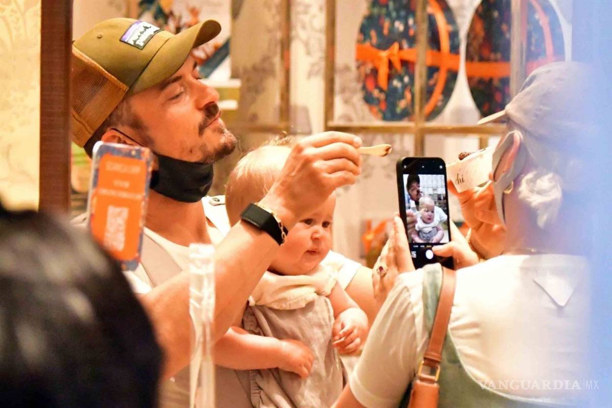 $!Katy Perry y Orlando Bloom disfrutan en familia de Italia