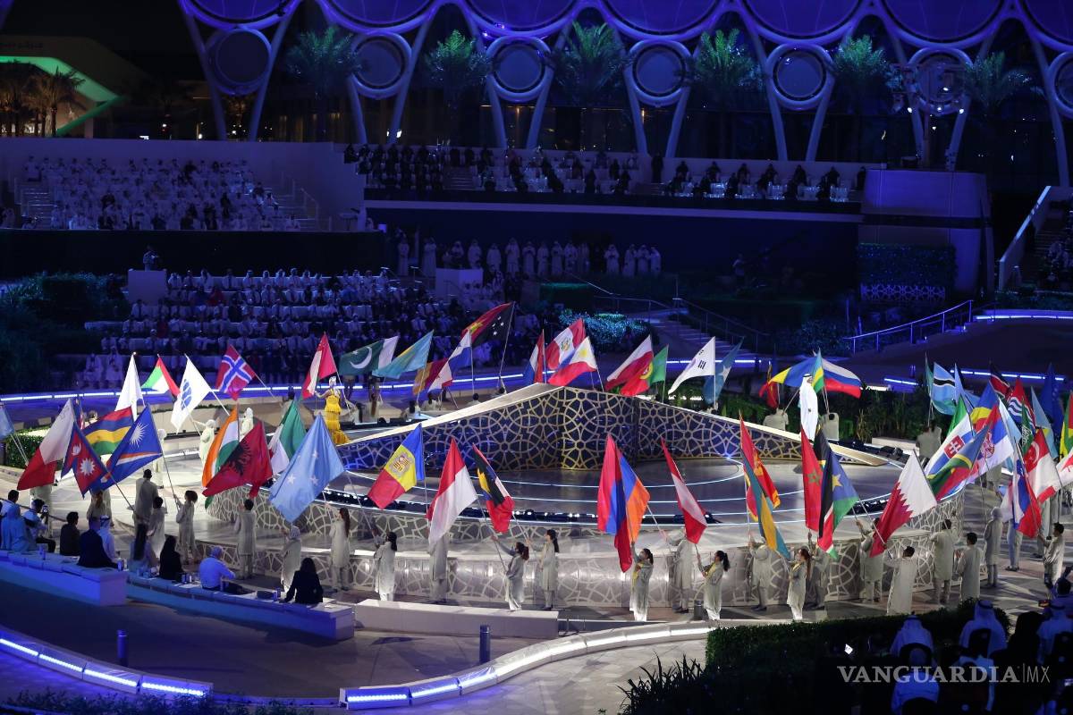 Exposición Universal de Dubái, una colorida y vívida inauguración, en fotografías