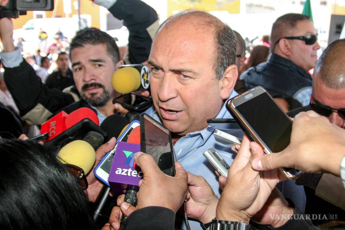 Confirma Rubén Moreira investigación por amenazas a escuelas de Saltillo