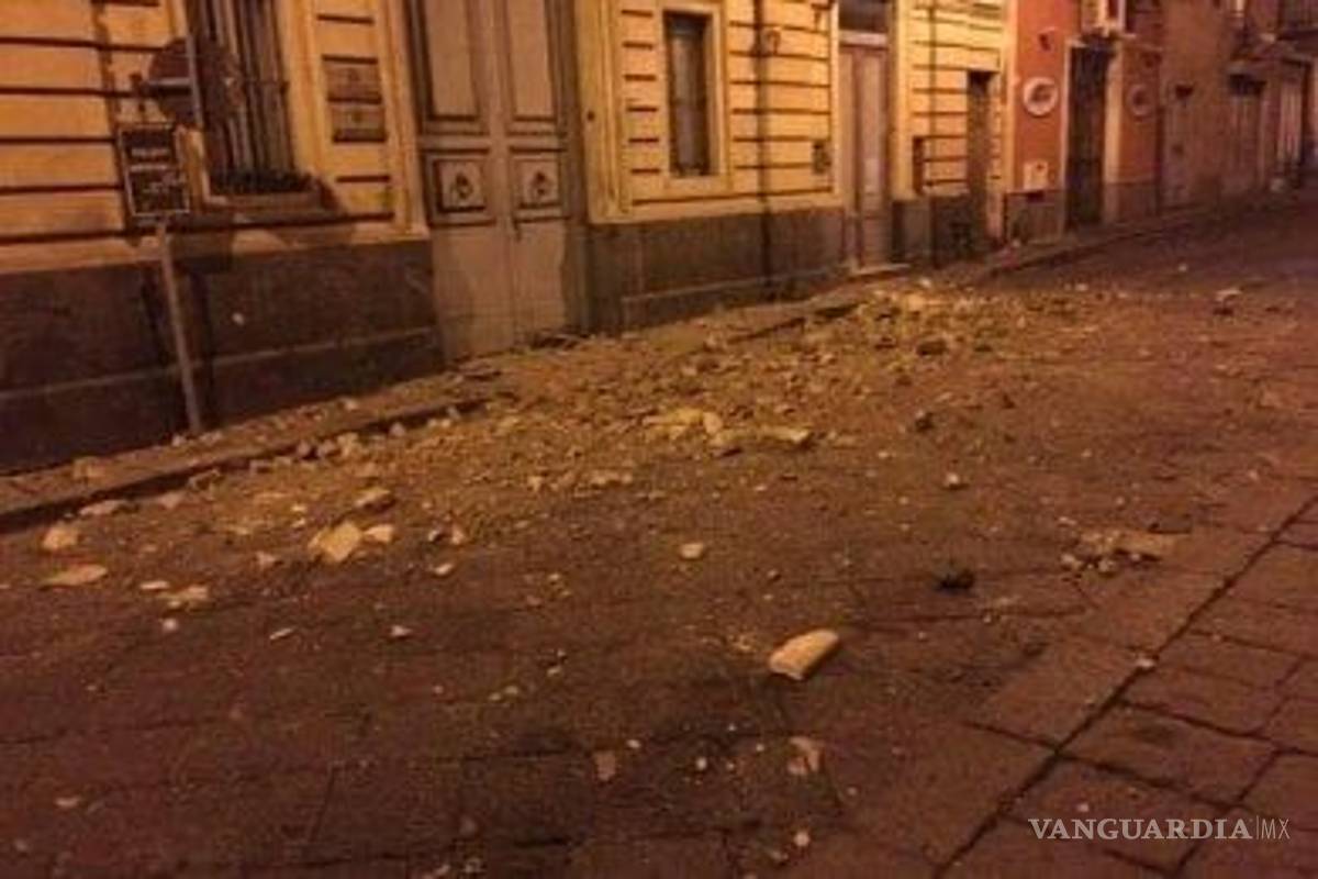 Sismo deja al menos 40 heridos en el sur de Italia