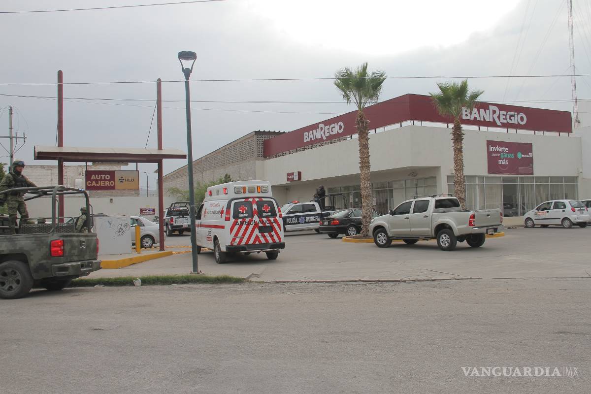 Asaltan banco en Torreón