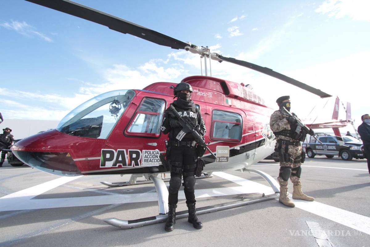 Miguel Riquelme y Manolo Jiménez entregan remodelación de delegación de Policía Municipal en Derramadero