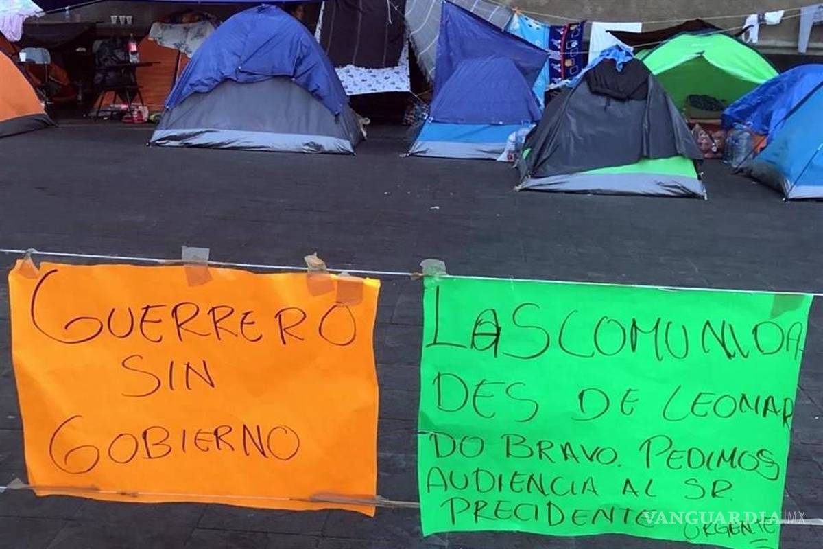 Al menos 20 minutos con AMLO, piden desplazados de Guerrero