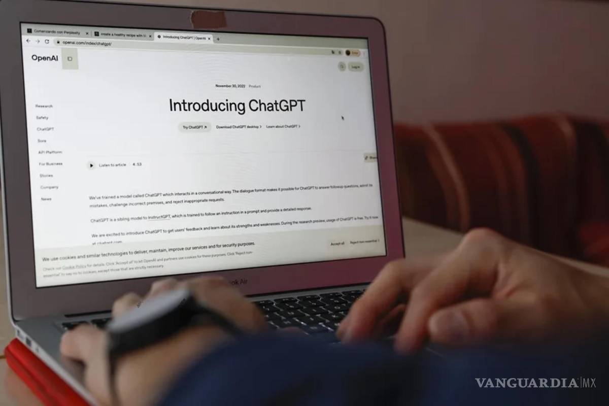 $!ChatGPT es una aplicación de chatbot de inteligencia artificial que fue desarrollada en el año 2022 por OpenAI.