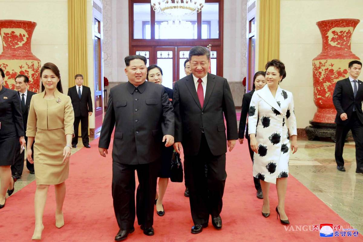 $!Entre sonrisas y brindis, la inesperada visita de Kim Jong Un a China