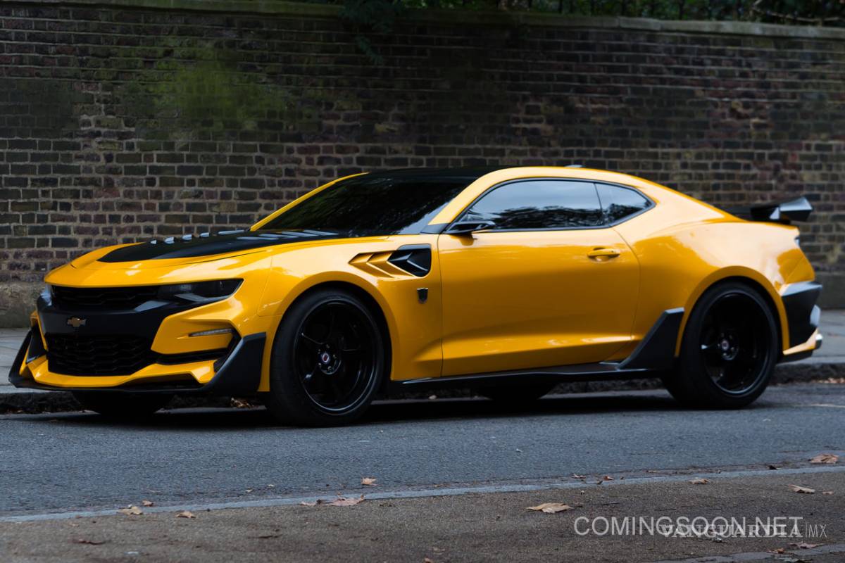 $!Bumblebee llega a Londres en nueva cinta de ‘Transformers’