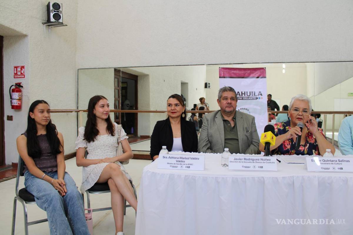 $!Así se celebrará el 25 aniversario de la Escuela de Danza del Estado de Coahuila