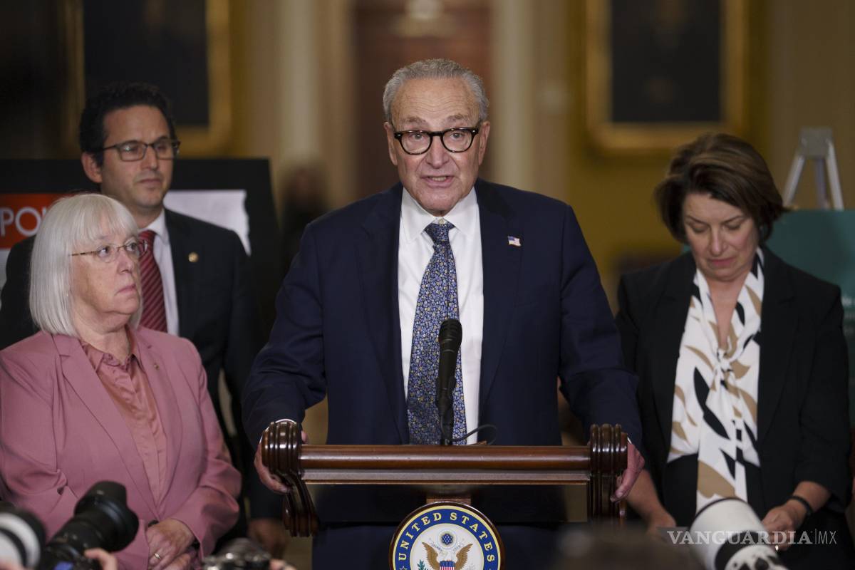 $!“El puede evitar el cierre si logra que los líderes republicanos acepten lo que queremos”, afirmo el líder de la minoría del Senado, Chuck Schumer.