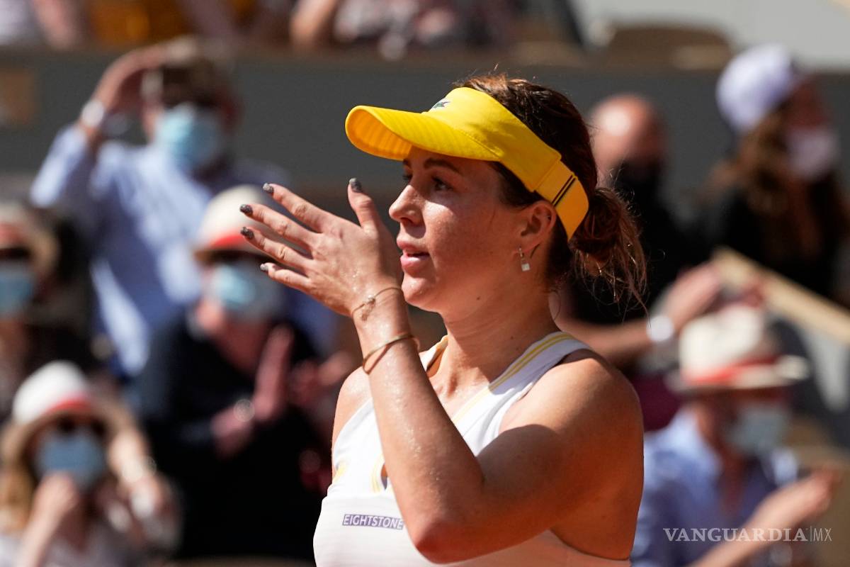 Tras años intentando, Pavlyuchenkova finalmente llega a la final de un Grand Slam