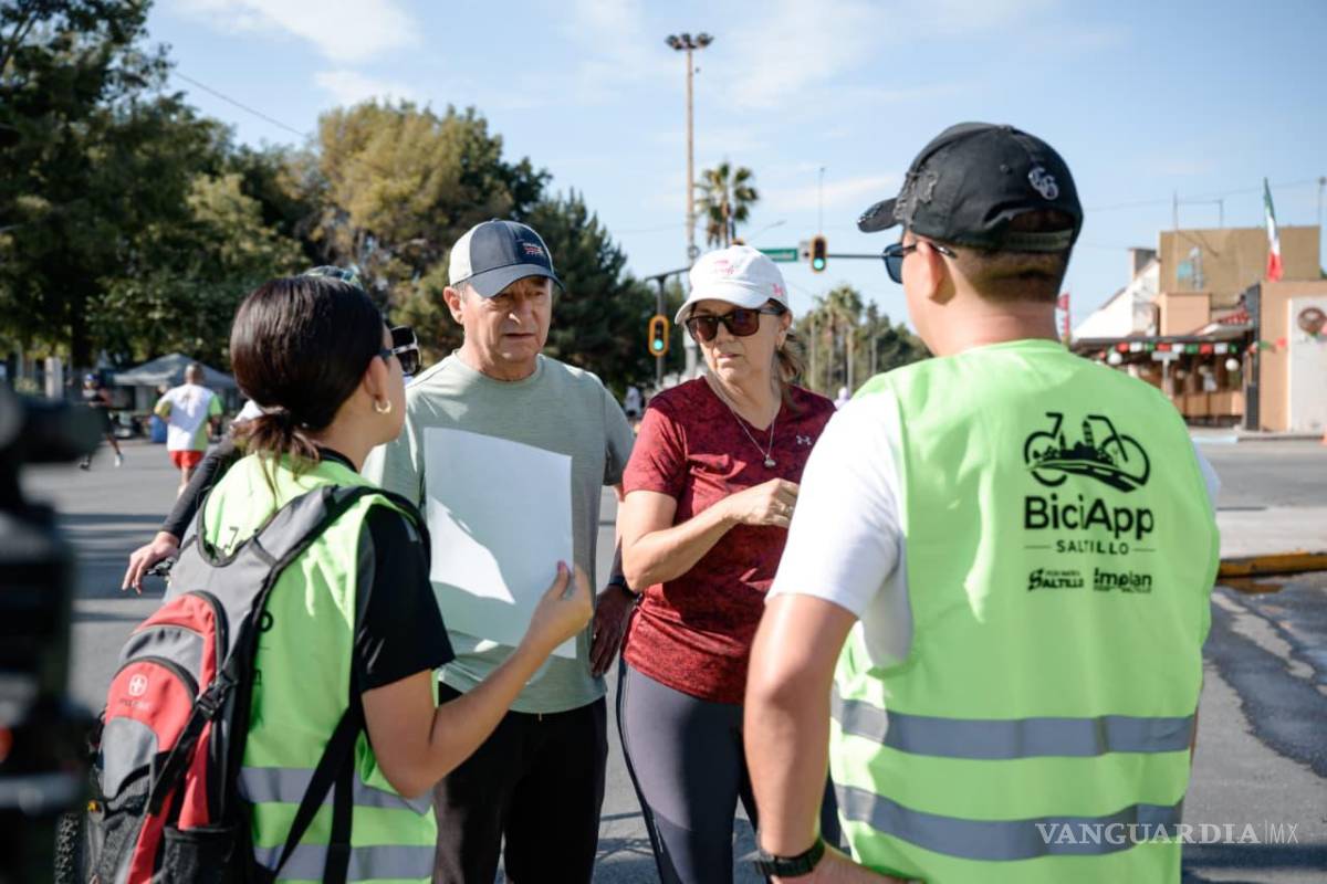 $!BiciApp Saltillo permitirá a los usuarios registrar sus recorridos y reportar incidentes durante sus trayectos.