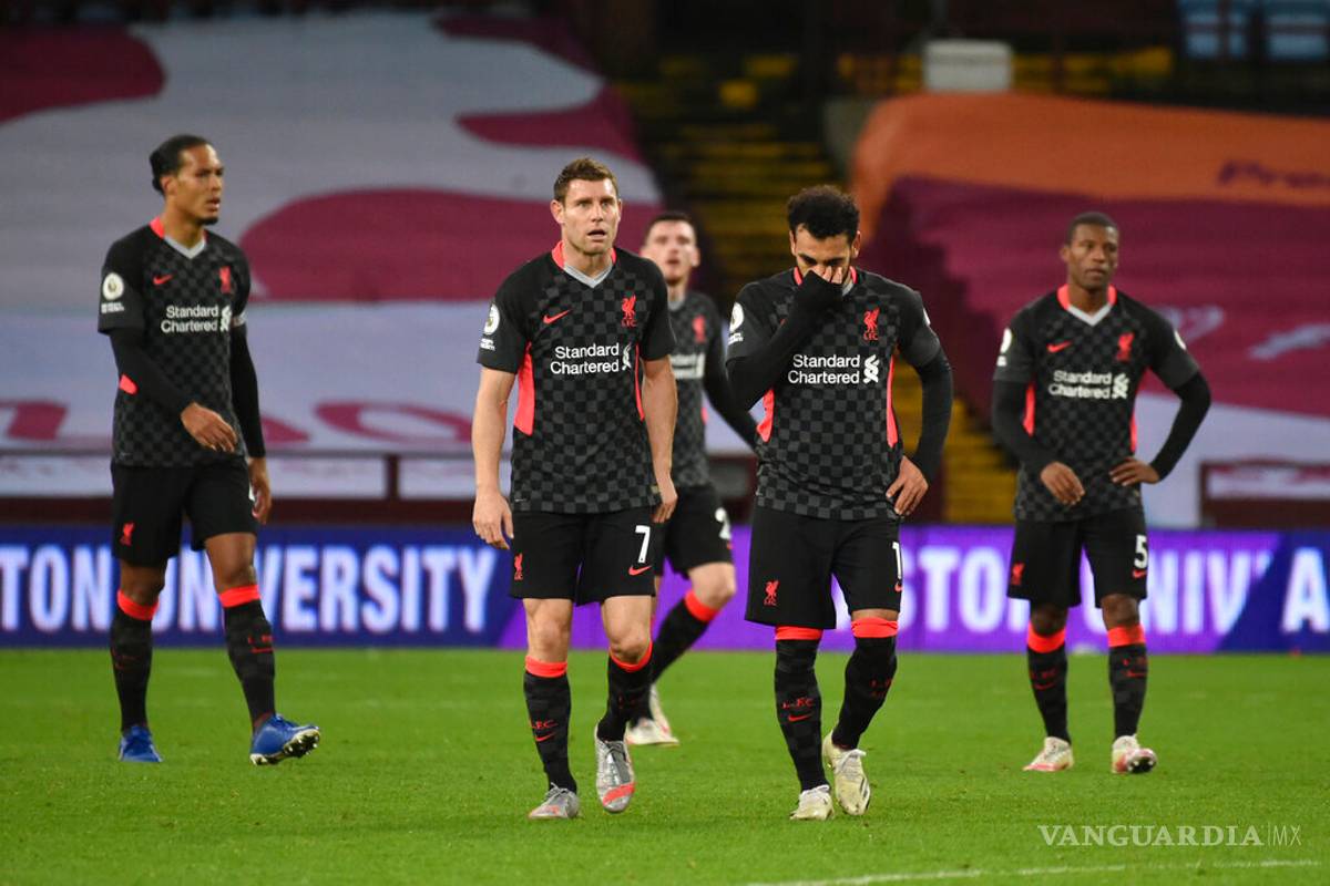 Liverpool es humillado por el Aston Villa