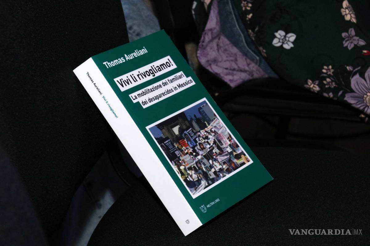 $!El libro analiza el movimiento social de familiares de personas desaparecidas que exigen justicia y verdad.