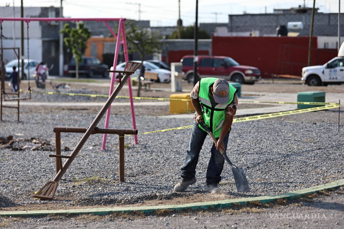 $!Las obras incluyen mejoras en cancha, juegos infantiles, luminarias, áreas verdes y mobiliario.