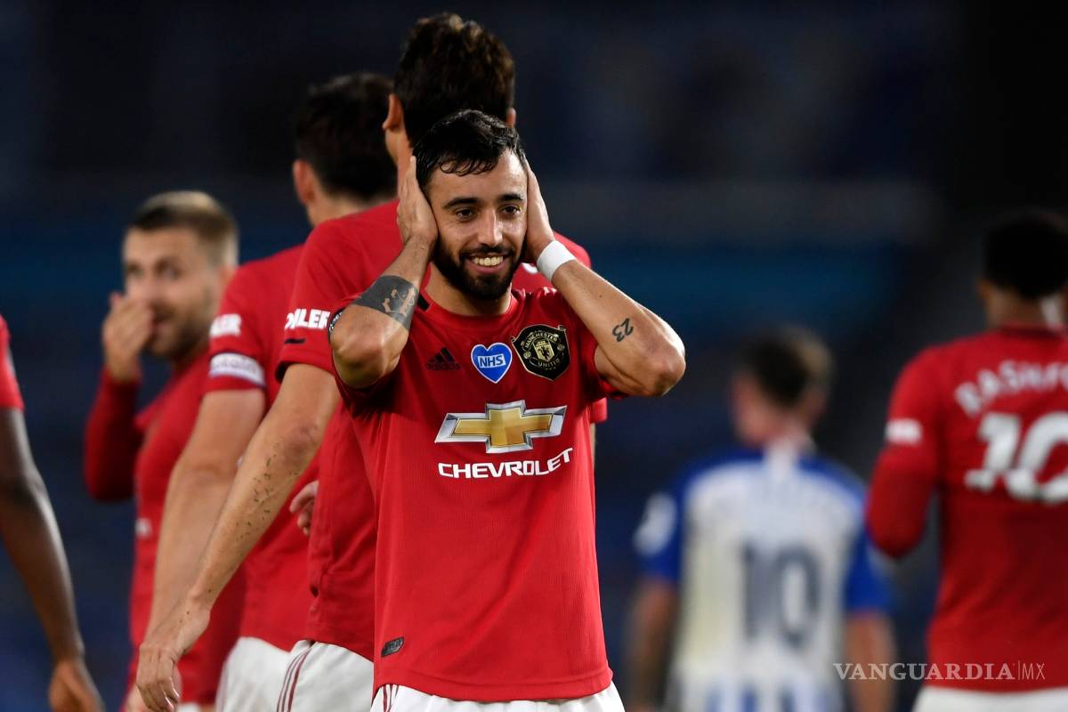 Fernandes se echa el Manchester United al hombro y los lleva a una valiosa victoria