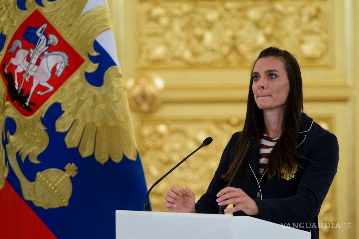 $!Isinbayeva mantiene la esperanza de asistir a Río
