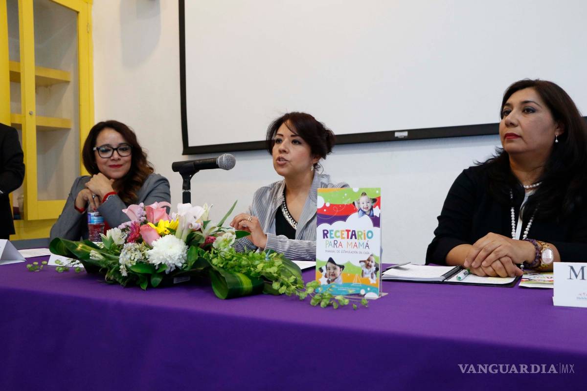 'Recetario para mamá': Dan sugerencias para sembrar una niñez esperanzadora