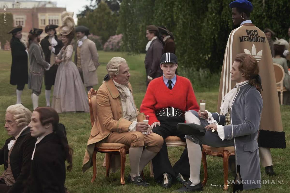 $!Escena de la película Barry Lyndon, recreada para la campaña “The Gucci Exquisite”.