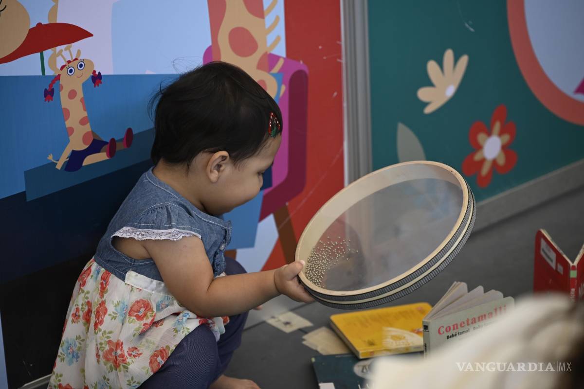 $!Se planificó un espacio de exploración poética diseñado para la primera infancia.