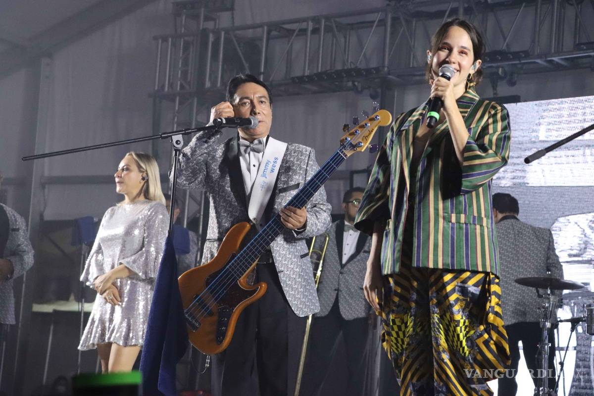 $!Los Ángeles Azules encienden Arteaga con Ximena Sariñana